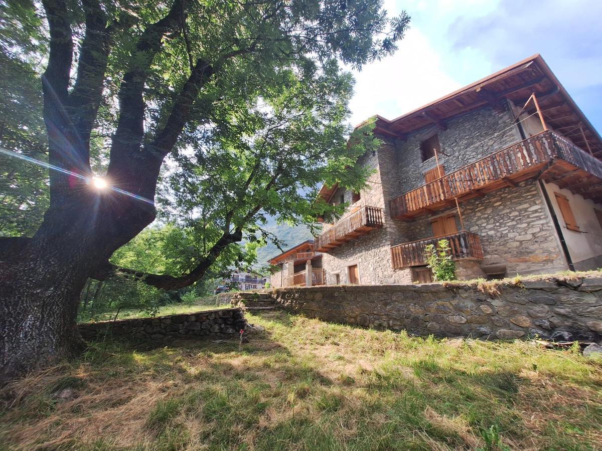 La Casa Del Gigante Frassino Apartment Acceglio Exterior foto