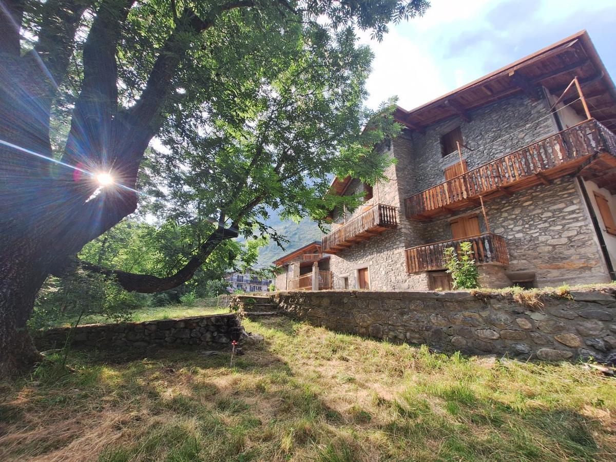 La Casa Del Gigante Frassino Apartment Acceglio Exterior foto